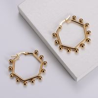 Simple Style Geometric Plating Stainless Steel No Inlaid 18K Gold Plated Earrings sku image 4