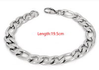 Hip-Hop Geometric 304 Stainless Steel No Inlaid Men'S Bracelets sku image 1