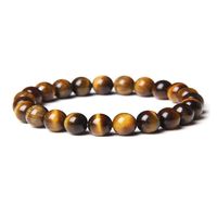 Simple Style Solid Color Natural Stone Beaded Bracelets sku image 20