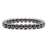 Simple Style Solid Color Natural Stone Beaded Bracelets sku image 6