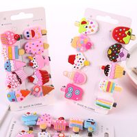 Cute Fruit Soft Clay Hair Clip main image 1