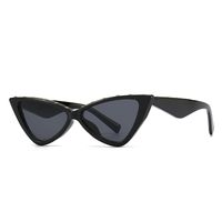 Simple Style Color Block Ac Cat Eye Patchwork Full Frame Women's Sunglasses main image 1