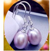 1 Pair Retro Water Droplets Freshwater Pearl Drop Earrings sku image 2