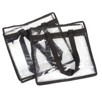Unisex Basic Solid Color Pvc Shopping Bags main image 5