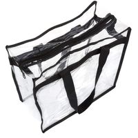 Unisex Basic Solid Color Pvc Shopping Bags main image 2