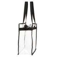 Unisex Basic Solid Color Pvc Shopping Bags main image 3