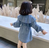 Casual Simple Solid Color Pleated Cotton Blend Girls Dresses main image 4