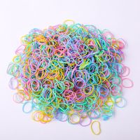 Simple Style Solid Color Rubber Rubber Band sku image 4
