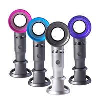 New Bladeless Mini Little Fan Creative Handheld Portable Usb Charging Gift Fan Handheld Fan main image 4