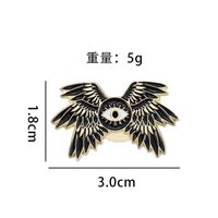 Cartoon Style Crow Bird Alloy Stamping Stoving Varnish Plating Unisex Brooches main image 6