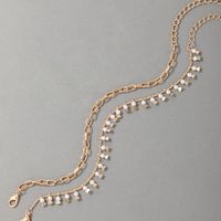 Klassischer Stil Geometrisch Legierung Inlay Künstliche Perlen Frau Armbänder main image 5
