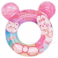 Modern Style Cartoon Environmentally Friendly Pvc Swim Ring Swimming Accessories 1 Piece sku image 9