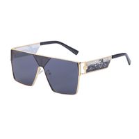 Punk Geometric Pc Square Full Frame Men's Sunglasses sku image 2