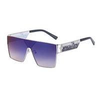 Punk Geometric Pc Square Full Frame Men's Sunglasses sku image 6