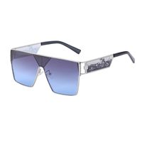 Punk Geometric Pc Square Full Frame Men's Sunglasses sku image 1