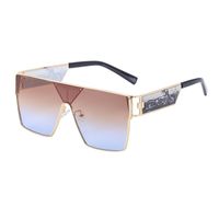 Punk Geometric Pc Square Full Frame Men's Sunglasses sku image 5