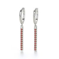 European And American S925 Silver Needle Tassel Fashion Earrings sku image 15