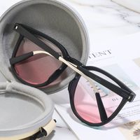 Casual Solid Color Tac Cat Eye Full Frame Women's Sunglasses main image 4