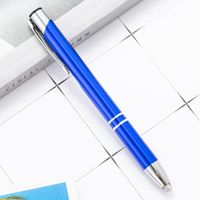 Stylo À Bille Multifonctionnel À Lumière Led Simple sku image 3