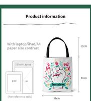 Women's Vacation Printing Canvas Shopping Bags main image 4