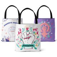 Women's Vacation Printing Canvas Shopping Bags main image 6