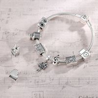 Simple Style Radio Camera Notes Sterling Silver Jewelry Accessories main image 4