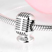 Simple Style Radio Camera Notes Sterling Silver Jewelry Accessories main image 3