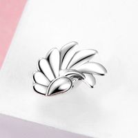 Novelty Footprint Bee Sterling Silver Inlay Zircon Jewelry Accessories main image 5