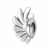 Novelty Footprint Bee Sterling Silver Inlay Zircon Jewelry Accessories sku image 2