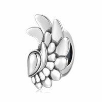 Novelty Footprint Bee Sterling Silver Inlay Zircon Jewelry Accessories sku image 4