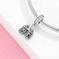 Retro Cross Heart Sterling Silver Inlay Zircon Pendants Jewelry Accessories main image 2