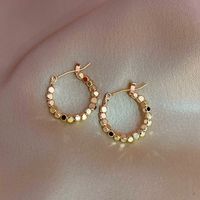 Simple Style Geometric Alloy Gold Plated Women's Earrings 1 Pair sku image 22