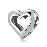 Casual Letter Heart Shape Sterling Silver Plating Jewelry Accessories sku image 2