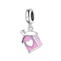 Casual Letter Heart Shape Sterling Silver Plating Jewelry Accessories sku image 19