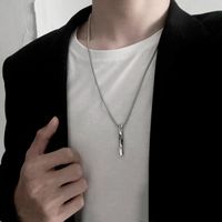 Simple Style Geometric Alloy Plating Metal Unisex Necklace main image 5