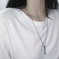 Simple Style Geometric Alloy Plating Metal Unisex Necklace main image 4