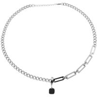 Ins-stil Geometrisch Titan Stahl Überzug Unisex Halskette Mit Anhänger main image 5
