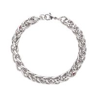 Hip-hop Geometric Stainless Steel Chain Men's Bracelets main image 3