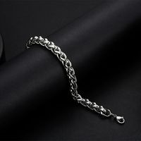 Hip-hop Geometric Stainless Steel Chain Men's Bracelets main image 2