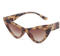 Retro Geometric Ac Cat Eye Full Frame Women's Sunglasses main image 4