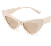 Retro Geometric Ac Cat Eye Full Frame Women's Sunglasses sku image 3