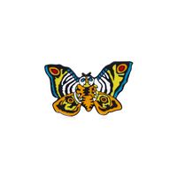 Fashion Bee Butterfly Alloy Metal Spray Paint Enamel Plating Unisex Brooches sku image 10