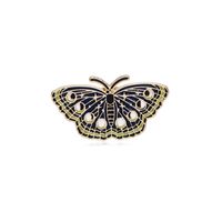 Fashion Bee Butterfly Alloy Metal Spray Paint Enamel Plating Unisex Brooches sku image 7