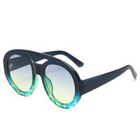 Fashion Geometric Ac Special-shaped Mirror Full Frame Men's Sunglasses sku image 5
