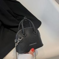 Women's All Seasons Pu Leather Fashion Shoulder Bag Handbag Dome Bag sku image 6