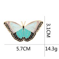 Mode Biene Schmetterling Legierung Metall Sprühfarbe Emaille Überzug Unisex Broschen main image 5