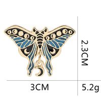 Mode Biene Schmetterling Legierung Metall Sprühfarbe Emaille Überzug Unisex Broschen main image 6