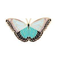 Fashion Bee Butterfly Alloy Metal Spray Paint Enamel Plating Unisex Brooches sku image 15