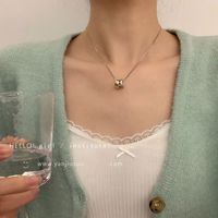 Einfacher Stil Quadrat Blume Bogenknoten Legierung Inlay Künstliche Perlen Strasssteine Frau Halskette sku image 16