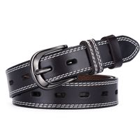 Simple Style Solid Color Pu Leather Alloy Women's Leather Belts 1 Piece main image 4